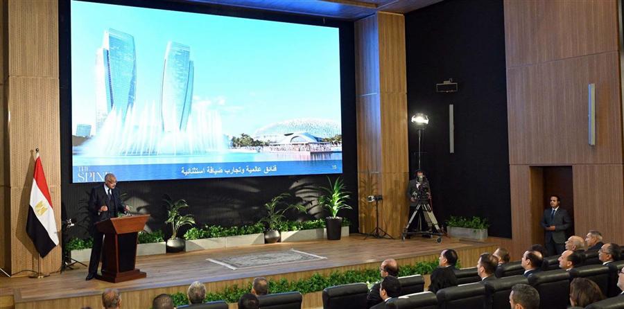 مدبولي يشهد إطلاق مشروع The Spine باستثمارات تتجاوز 1.4 تريليون جنيه